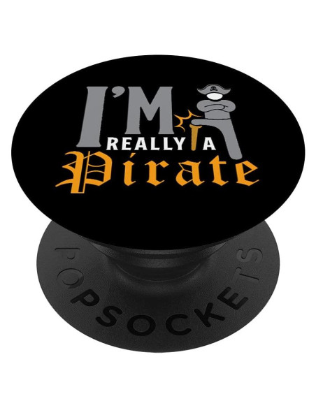 PopSockets Intercambiable Soy un Pirata - Soporte para Teléfono PopSockets Intercambiable Soy un Pirata - Soporte para Teléfono