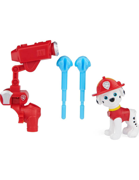 Figura de Acción Marshall Paw Patrol con Mochila y Proyectiles Figura de Acción Marshall Paw Patrol con Mochila y Proyectiles