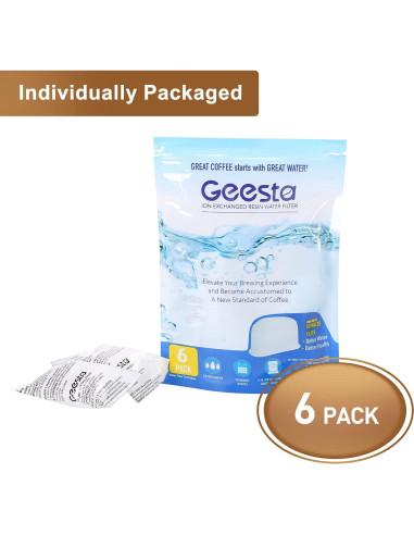 Filtros de Agua Geesta BWF100 - 6 Unidades para Breville