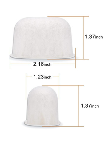 Filtros de Agua Geesta BWF100 - 6 Unidades para Breville