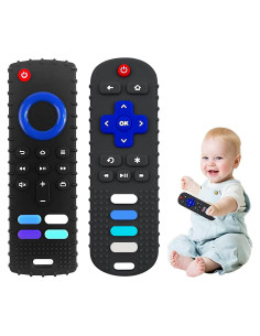 Mordedores de Dentición para Bebés - Silicona Libre de BPA - 2 Piezas