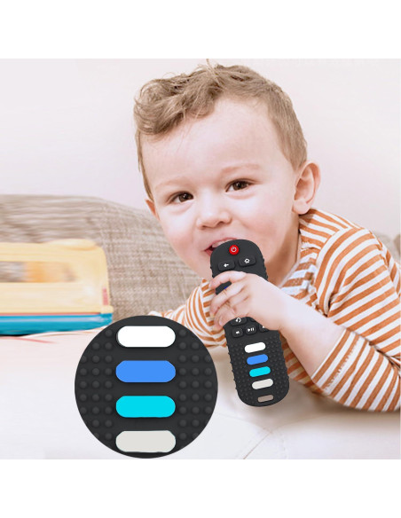 Mordedores de Dentición para Bebés - Silicona Libre de BPA - 2 Piezas Mordedores de Dentición para Bebés - Silicona Libre de BPA - 2 Piezas