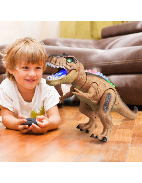 Dinosaurio Robot Control Remoto STEAM Life T Rex LED Dinosaurio Robot Control Remoto STEAM Life T Rex LED