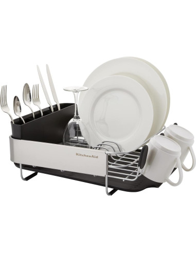 Escurridor de Platos KitchenAid Compacto Acero Inoxidable 40.7 cm