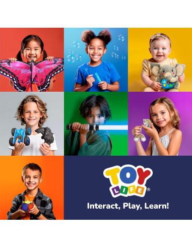 Juego de Herramientas de Juguete STEAM Life 16 Piezas para Niños 3-5 Años