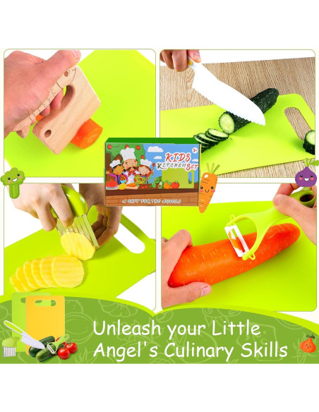Set de Cocina Montessori para Niños GWAWA - 30 Piezas Set de Cocina Montessori para Niños GWAWA - 30 Piezas