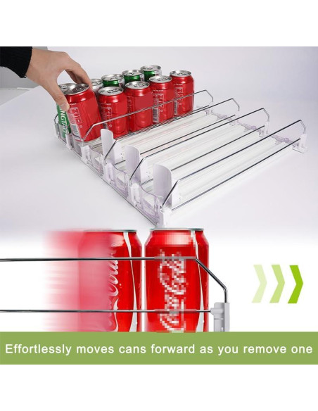 Organizador de Bebidas Cujui TJQ-380-E3 para Nevera 18 Latas Organizador de Bebidas Cujui TJQ-380-E3 para Nevera 18 Latas