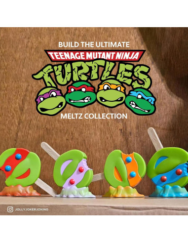 Figura Coleccionable TMNT Culture Fly Leonardo Meltz 12.7cm