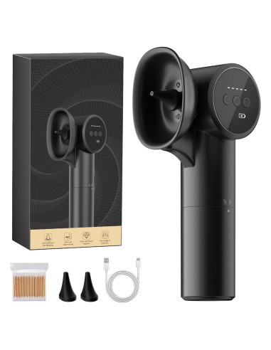 Kit de Limpieza de Oídos Ercleen 160ml Doble Tanque 5 Modos