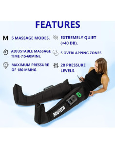 Botas de Compresión BOOTECH BT-SMART para Recuperación M 2