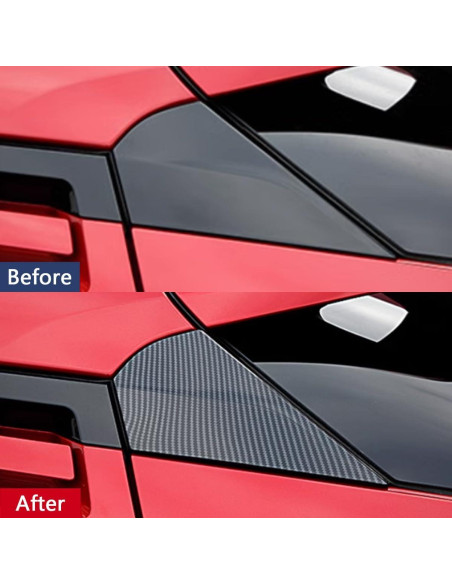 Cubiertas de Alerón de Ventana Toyota C-HR 2018-2023 KELEIMAI Cubiertas de Alerón de Ventana Toyota C-HR 2018-2023 KELEIMAI