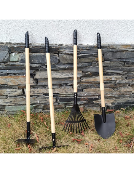 Kit de Jardinería para Niños 7 Piezas CHEERBANK - Herramientas de Madera Kit de Jardinería para Niños 7 Piezas CHEERBANK - Herramientas de Madera