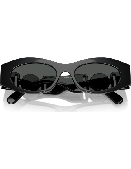Gafas de sol cat-eye grandes Versace Medusa 51mm negras Gafas de sol cat-eye grandes Versace Medusa 51mm negras