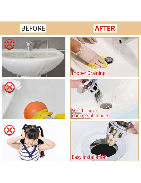 Tapón de Lavabo Universal Acero Inoxidable CE002 2.5-3.8 cm Tapón de Lavabo Universal Acero Inoxidable CE002 2.5-3.8 cm
