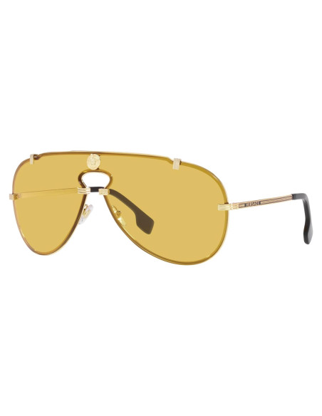 Gafas de Sol Versace Hombre Marco Dorado Lentes Grises Gafas de Sol Versace Hombre Marco Dorado Lentes Grises