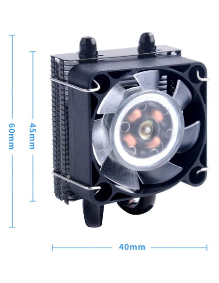 Ventilador PWM GeeekPi para Raspberry Pi 4 y 3B+ Negro Ventilador PWM GeeekPi para Raspberry Pi 4 y 3B+ Negro