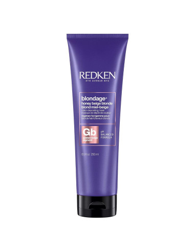 Máscara Depositaria de Color Redken Blondage Beige Miel 226g