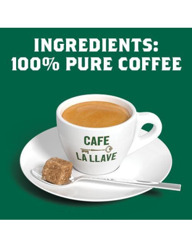Cápsulas de Café La Llave Descafeinado 40 Unidades Nespresso