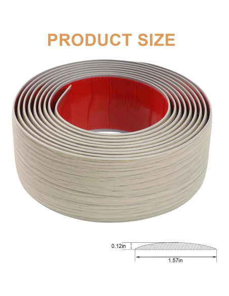 Tira de Transición de Piso Greymond 1.22m x 4cm Beige Gris Tira de Transición de Piso Greymond 1.22m x 4cm Beige Gris