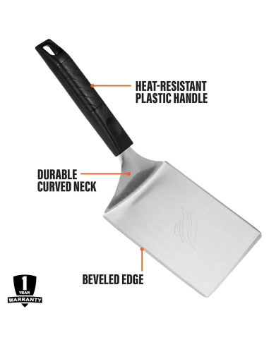 Espátula para Hamburguesas Blackstone Acero Inoxidable 12.7cm