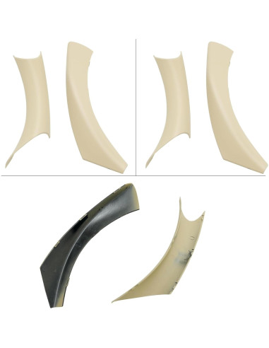 Cubiertas de Manijas de Puerta Jaronx para BMW E90 E91 6PCS Beige