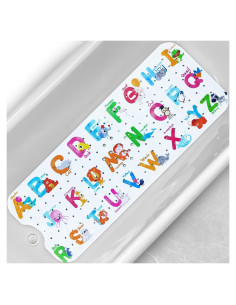 Alfombrilla de Baño Antideslizante Linoows 101.6x40.6 cm Animales