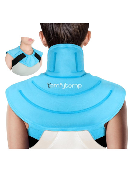 Compresa de Hielo Comfytemp para Cuello y Hombros con Correas Compresa de Hielo Comfytemp para Cuello y Hombros con Correas