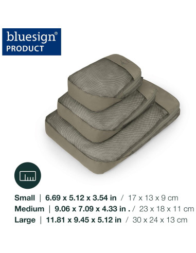 Cubo de Empaque Osprey Daylite Negro - Juego de 3 Piezas