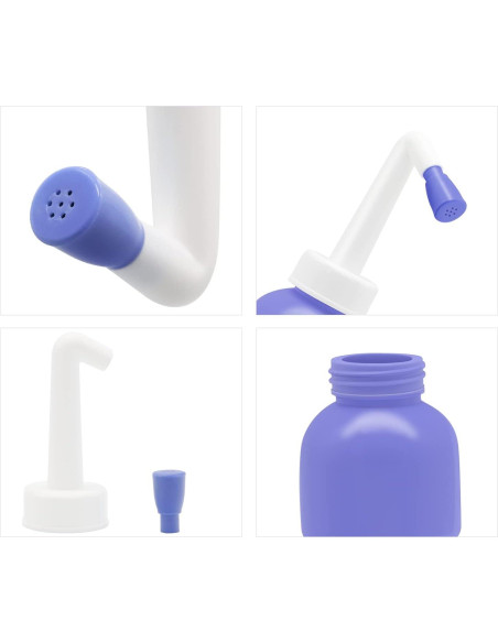 Bidet Portátil YumSur 450ml con Boquilla Angulada para Higiene Bidet Portátil YumSur 450ml con Boquilla Angulada para Higiene