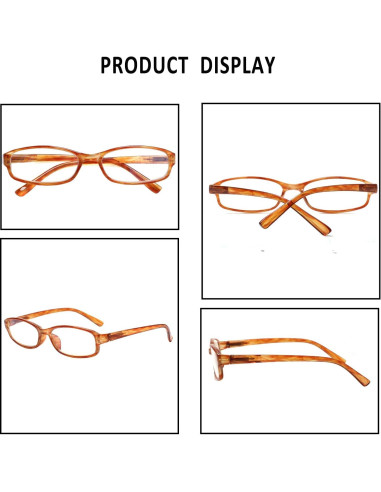 Gafas de Lectura Norperwis para Mujeres - Bloqueo Luz Azul