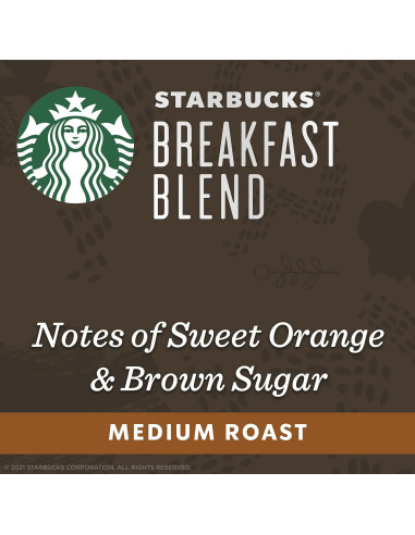 Cápsulas de Café Starbucks por Nespresso 50 Unidades Mezcla de Desayuno