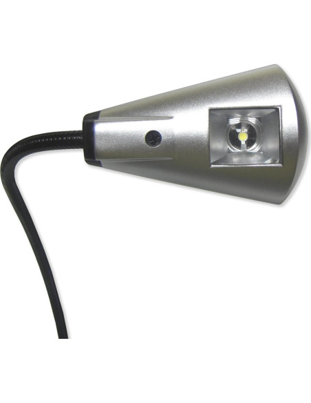 Luz de Lectura LED Carson FlexNeck Ajustable Plata FL-55 Luz de Lectura LED Carson FlexNeck Ajustable Plata FL-55