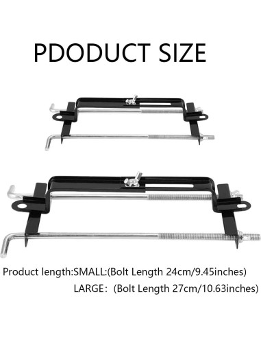 Soporte de Batería Ajustable LYCARESUN 24cm Universal