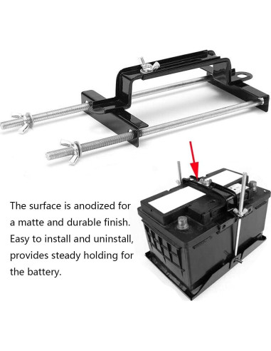 Soporte de Batería Ajustable LYCARESUN 24cm Universal