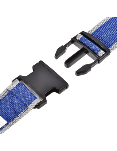Correas de Equipaje uxcell 2 Unidades 200cm Azul Ajustables