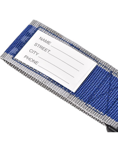 Correas de Equipaje uxcell 2 Unidades 200cm Azul Ajustables