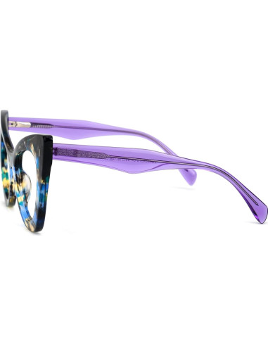 Gafas Ojo de Gato Zeelool Acetato Lentes Claros Mujeres