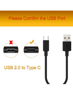 Cable de carga USB Tipo-C 1M para altavoces y auriculares Bose 2