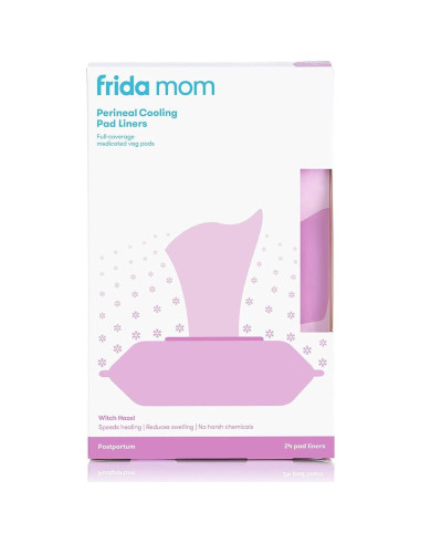 Frida Mom Paquete Cuidado Posparto: Almohadillas y Botella Peri