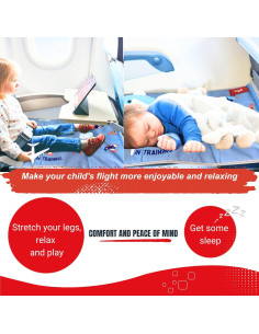 Extensor de Asiento de Avión Cegali para Niños - Gris Frío 2