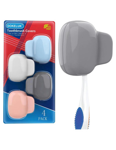 Cubiertas de Cepillo de Dientes Pack Familiar 8 Unidades - Plástico