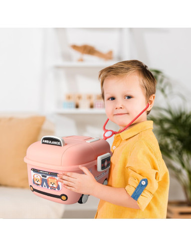 Kit de Doctor y Dentista WbwZ para Niños 3-6 Años 38PCS