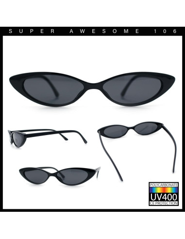 Gafas de Sol SA106 Góticas Retro para Mujeres - Ojo de Gato