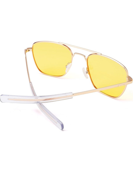 Gafas de sol Pro Acme aviador polarizadas UV400 doradas Gafas de sol Pro Acme aviador polarizadas UV400 doradas