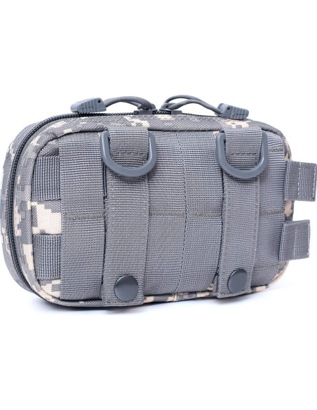 Bolsa Táctica Molle Horizontal Tacticool 1000D EDC 19x12cm Bolsa Táctica Molle Horizontal Tacticool 1000D EDC 19x12cm