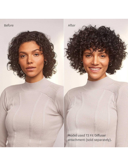 Secador de Pelo Compacto T3 Fit Grafito con Difusor Secador de Pelo Compacto T3 Fit Grafito con Difusor