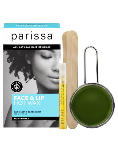 Kit de Cera Caliente Parissa para Cara y Labios 100g