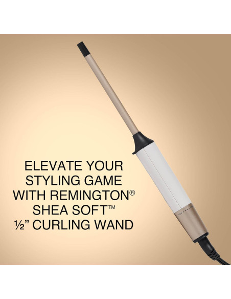 Varita de Rizar Remington Shea Soft 1/2" Cerámica Karité Varita de Rizar Remington Shea Soft 1/2" Cerámica Karité
