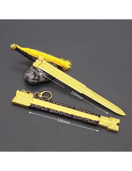 Figura de Acción NARAKA: BLADEPOINT Espada Larga Metal 22cm Figura de Acción NARAKA: BLADEPOINT Espada Larga Metal 22cm