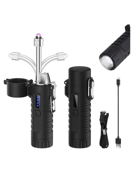 Encendedor Eléctrico NINSI F51 USB C Resistente al Agua Encendedor Eléctrico NINSI F51 USB C Resistente al Agua